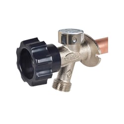 Prier 400 Series 1/2 in. MPT X 1/2 in. Sweat Anti-Siphon Brass Freezeless Wall Hydrant