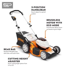 STIHL RMA 510 21 in. 120 V Battery Lawn Mower Kit (Battery & Charger)