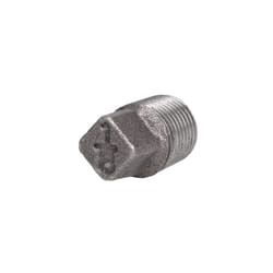 STZ Industries 1/8 in. MIP each Black Malleable Iron Plug