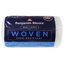 Benjamin Moore Woven 4 in. W X 3/8 in. Paint Roller Cover 1 pk