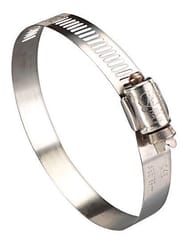 Ideal Tridon 9/16 in. 1-1/16 in. SAE 10 Silver Hose Clamp Stainless Steel Band