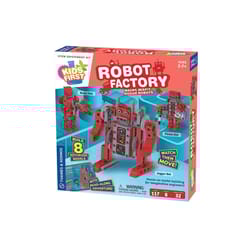 Thames & Kosmos Kids First Robot Factory Stem Experiment Kit Red/Gray 117 pc