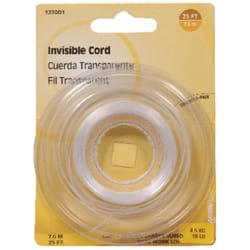 Hillman Plastic 18 Ga. Invisible Cord Hillman Plastic 18 Ga. Invisible Cord