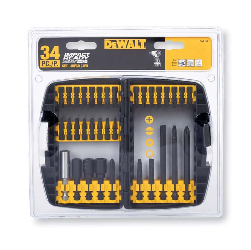 Dewalt impact driver drill bit online set