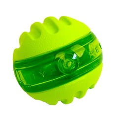 Hyper Pet Dura-Squeaks Green TPR Sphere Dog Toy 1 pk