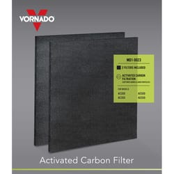 Vornado AC350/AC550 12 in. H X 10 in. W Rectangular HEPA Carbon Pre-Filter 2 pk