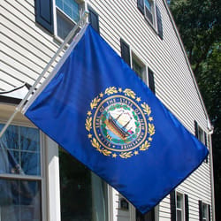 Valley Forge New Hampshire State Flag 36 in. H X 60 in. W