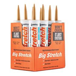 Sashco Big Stretch Almond Elastomeric Acrylic Latex Door/Siding/ Window Caulk 10.5 oz