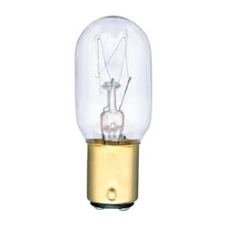 Westinghouse 25 W T8 Specialty Incandescent Bulb D.C. Bayonet Warm White 1 pk