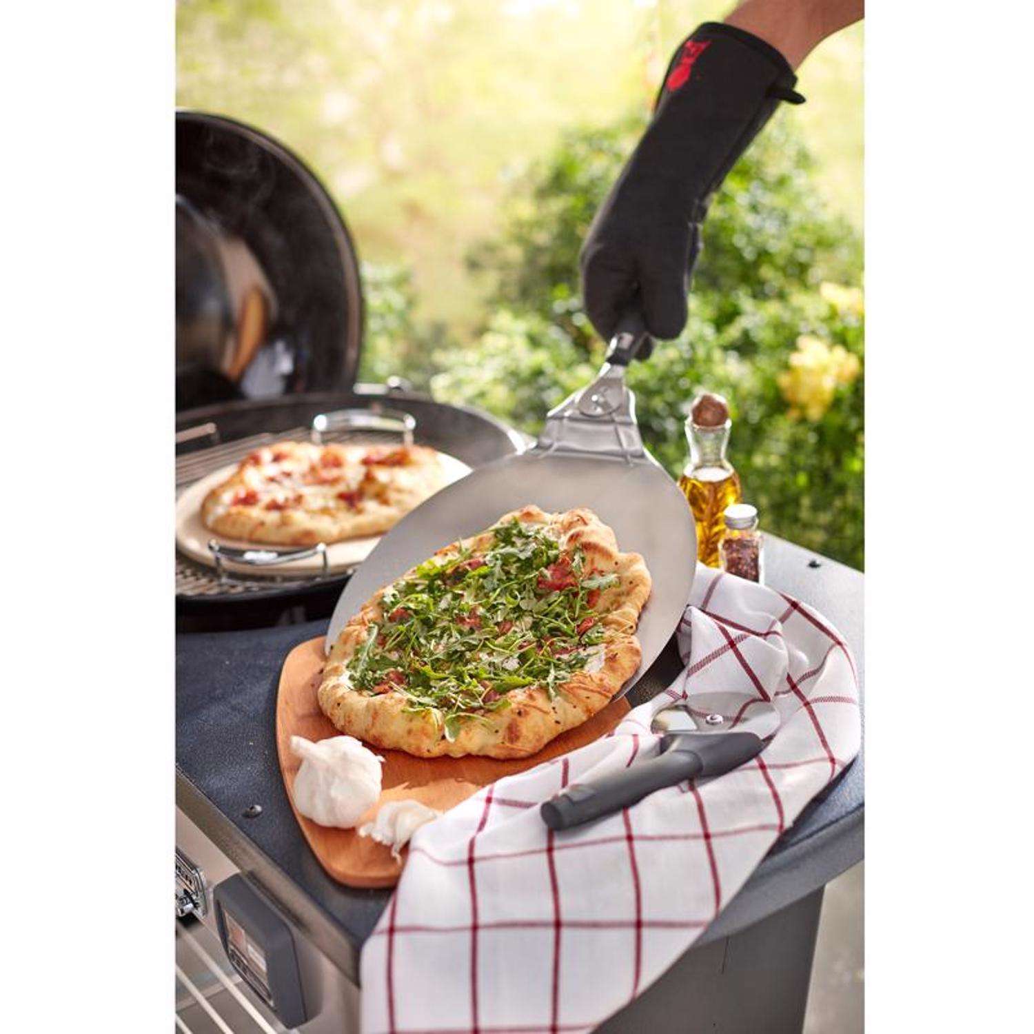 Weber Stainless Steel Silver Pizza Peel 1 pk - Ace Hardware