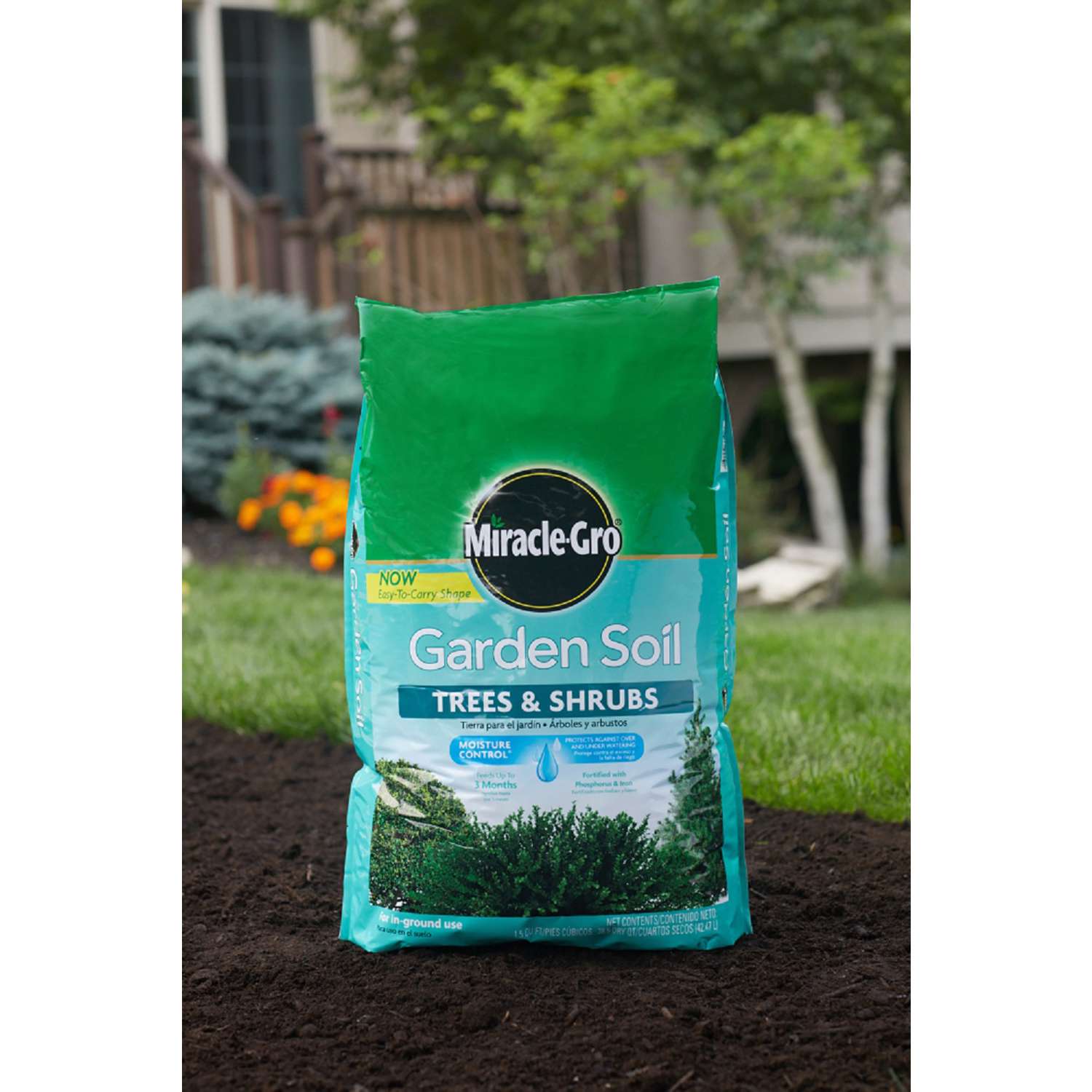 MiracleGro Tree & Shrub Garden Soil 1.5 cu. ft. Ace Hardware