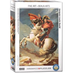 Eurographics Napoleon Crossing the Alps Jigsaw Puzzles Multicolored 1000 pc