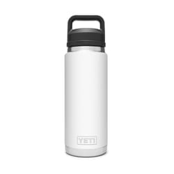YETI Rambler 26 oz White BPA Free Bottle with Chug Cap