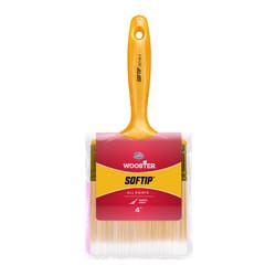 Wooster Softip 4 in. Flat Paint Brush