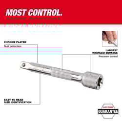 Milwaukee 1/4 in. drive SAE Extension 1 pc