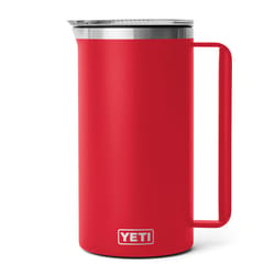 YETI 64 oz Rescue Red Pitcher Stainless Steel