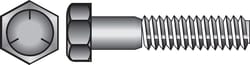 HILLMAN 5/8 in. D X 2-1/2 in. L Heat Treated Zinc Steel Hex Head Cap Screw 25 pk