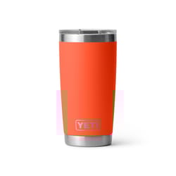 YETI Rambler 20 oz Papaya BPA Free Tumbler with MagSlider Lid