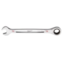 Milwaukee 5/8 in. X 5/8 in. 12 Point SAE I-Beam Ratcheting Combination Wrench 1.38 in. L 1 pc