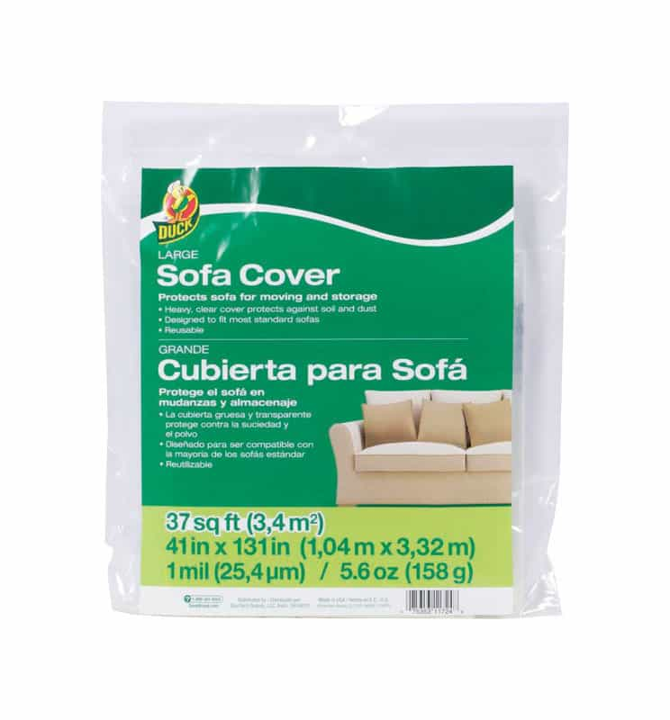 Duck 41 in. W x 131 in. L Sofa/Furniture Cover - Ace Hardware