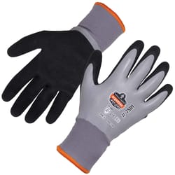 Ergodyne ProFlex Unisex Coated Winter Work Gloves Gray M 1 pair