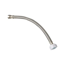 Plumb Pak EZ 3/8 in. Compression in. X 7/8 in. D Ballcock 16 in. Stainless Steel Toilet Supply Line