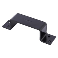 Hampton Black Steel Bracket 6-13/32 in. L