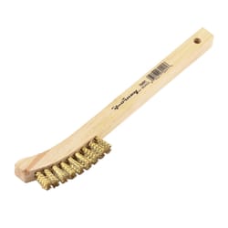 Forney 8-5/8 in. L X 1.5 in. W Scratch Brush Wood 1 pc