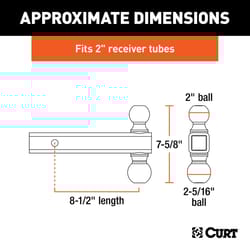 CURT Double Ball Mount