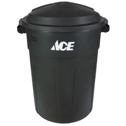 Ace 32 gal Green Plastic Garbage Can Lid Included