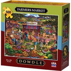 Dowdle Puzzle Farmer Market Multicolored 500 pc