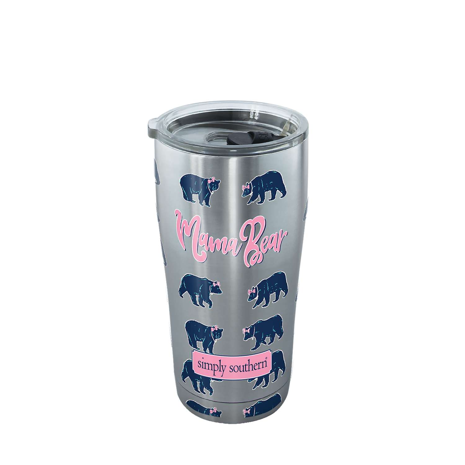 Tervis Trailer Bears Wrap 24 Oz. BPA Free Insulated Tumbler with Travel Lid