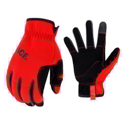 Ace L I-Mesh High Performance Utility Red/Black Gloves