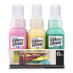 Gallery Glass Assorted Craft Paint Exterior and Interior 12 oz