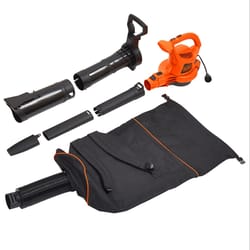 Black+Decker 250 mph 400 CFM Electric Backpack Blower/Mulcher/Vac