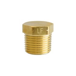 ATC 3/8 in. MPT Brass Hex Head Plug