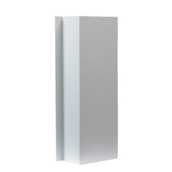Amerimax 1.563 in. W X 8 ft. L Plastic Deck Ledger Gray