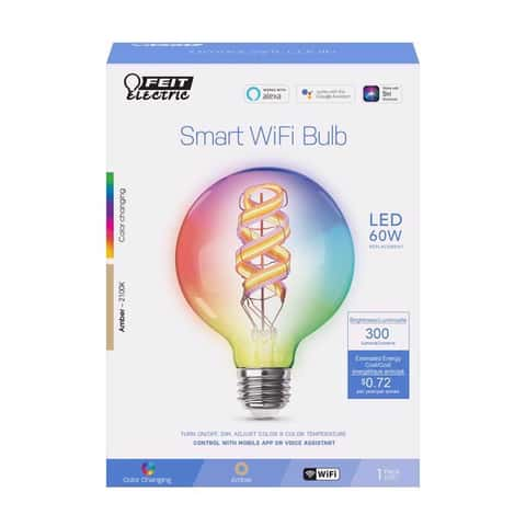 Feit smart bulbs 2024 color changing