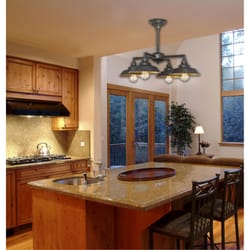 Westinghouse Iron Hill Oil Rubbed Bronze Brown 4 lights Chandelier