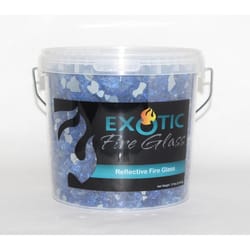Exotic Cobalt Blue Glass Fire Glass