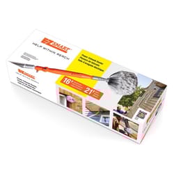 EZ Smart Tools w/16' Pole Polypropylene Cobweb Duster 7.5 in. W 1 pk