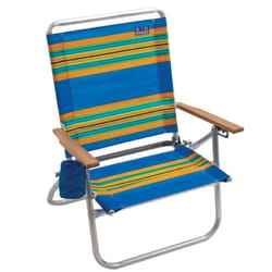 Rio Brands Easy In Easy Out 3-Position Assorted Beach Folding Chair