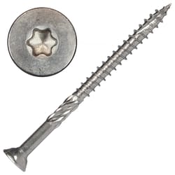 Screw Products AXIS No. 9 X 2-1/2 in. L Star Stainless Steel Wood Screws 1 lb 88 pk