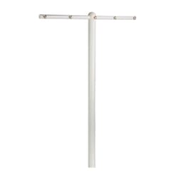 Honey-Can-Do 11 in. Steel Clothesline Tee Post