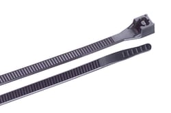 Gardner Bender 6 in. L Black Cable Tie 100 pk