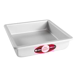Fat Daddio's 8 in. W X 8 in. L Square Cake Pan Silver 1 pc