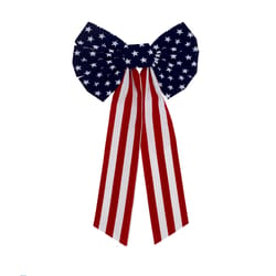 Impact Innovations Patriotic Flocked Bow Plastic 1 pk