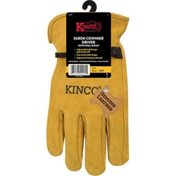 Kinco Men's Indoor/Outdoor Driver Gloves Gold M 1 pair