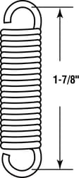 Prime-Line 1-7/8 in. L X 1/4 in. D Extension Spring 2 pk