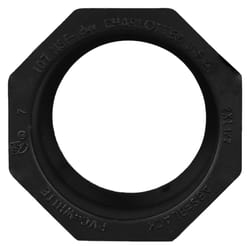 Charlotte Pipe 2 in. Hub X 1-1/2 in. D Spigot ABS Flush Bushing